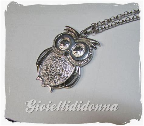 fendi gioielli con gufo|Gioielli Bijoux per Donna .